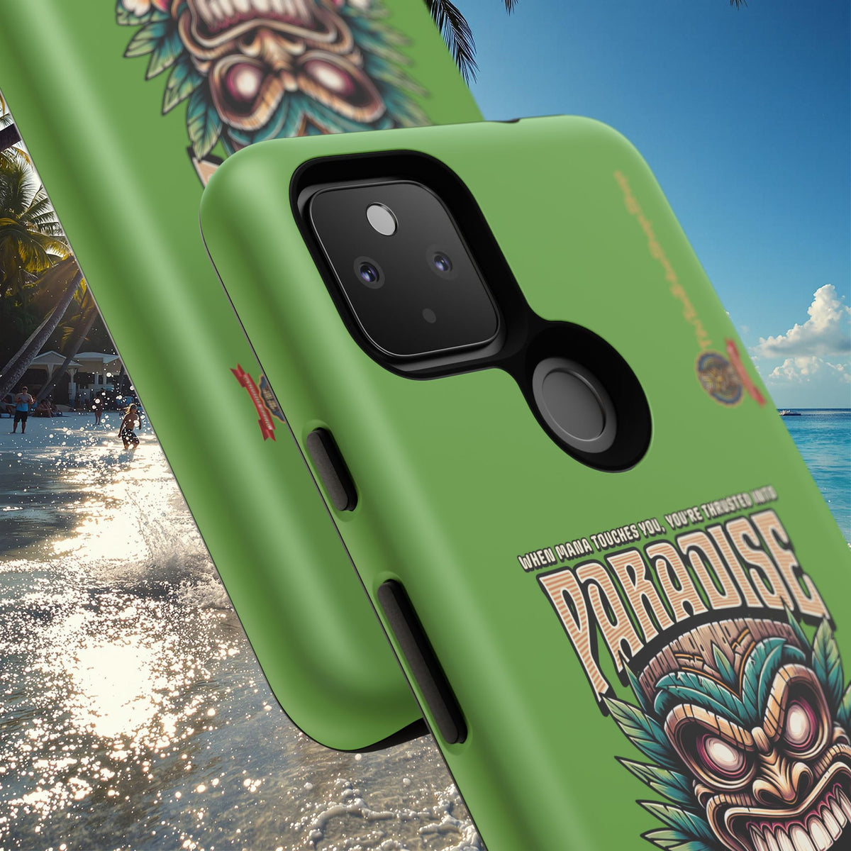 Tahiti – Coque Antichoc Premium Tiki Royal