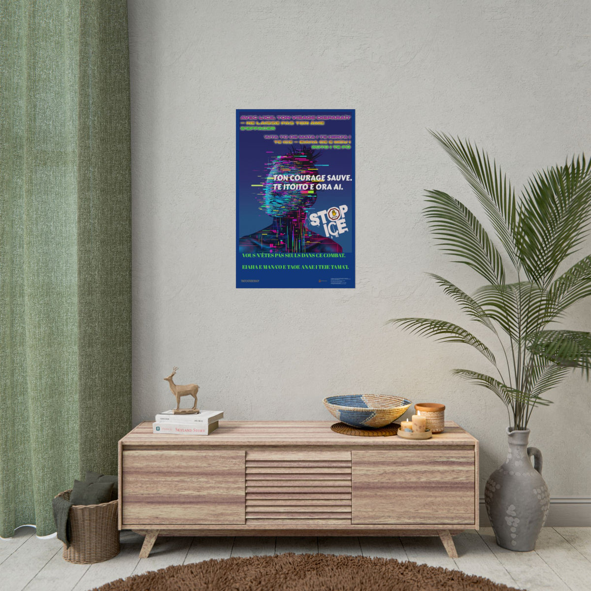 Posters Anti-ICE Polynésie – Affiches de Sensibilisation Contre la Drogue “Paruru i te ora – Brisons les chaînes de l’ICE”