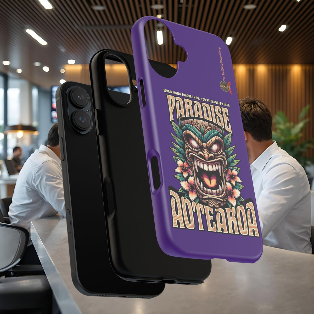 Aotearoa – Tiki Maori &amp; Ancestral Mana Shockproof Case