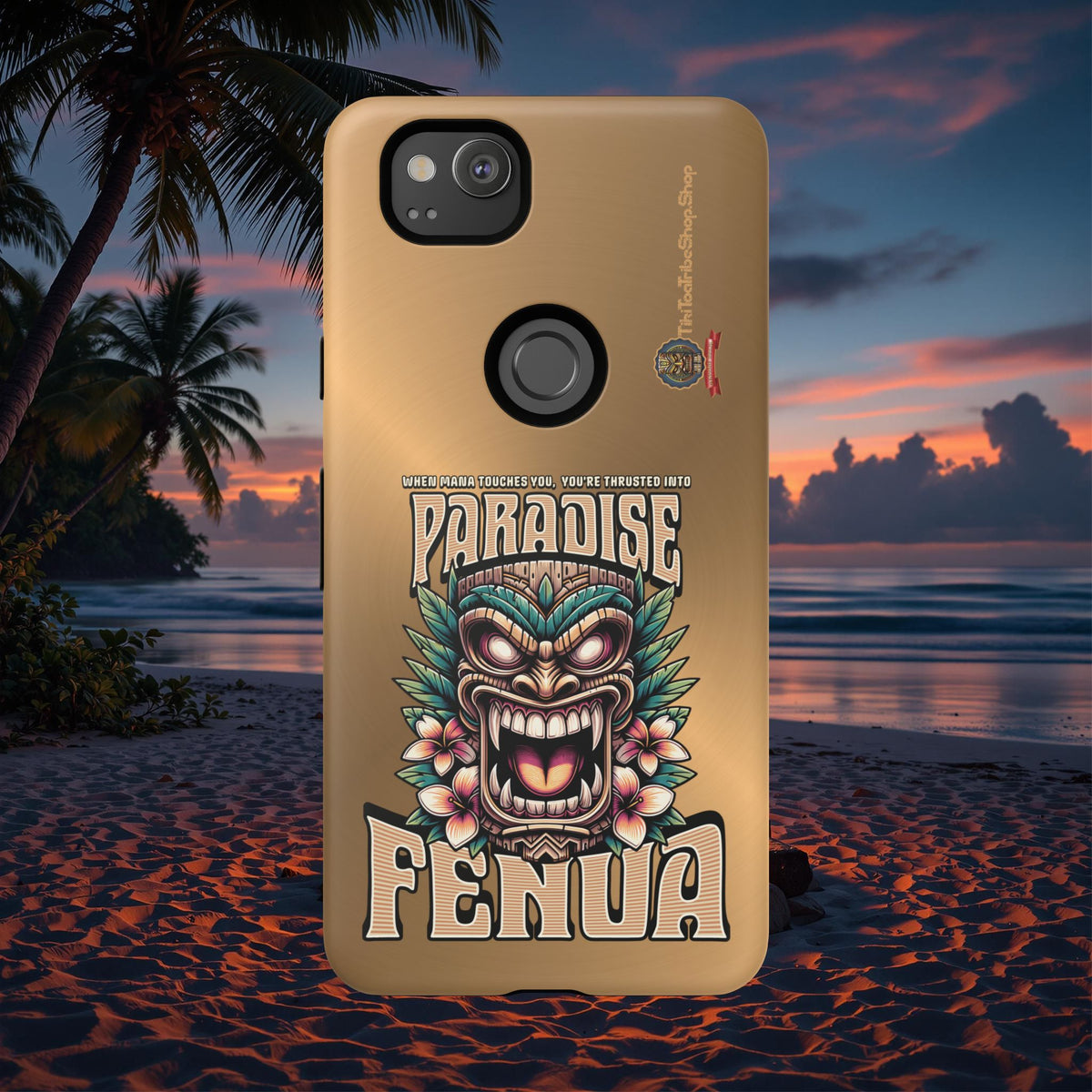 Fenua Guardian – Coque Antichoc Art Polynésien