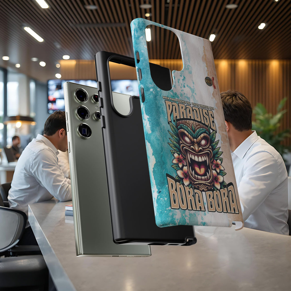 Bora Bora – Coque Antichoc Premium Tiki Élégance