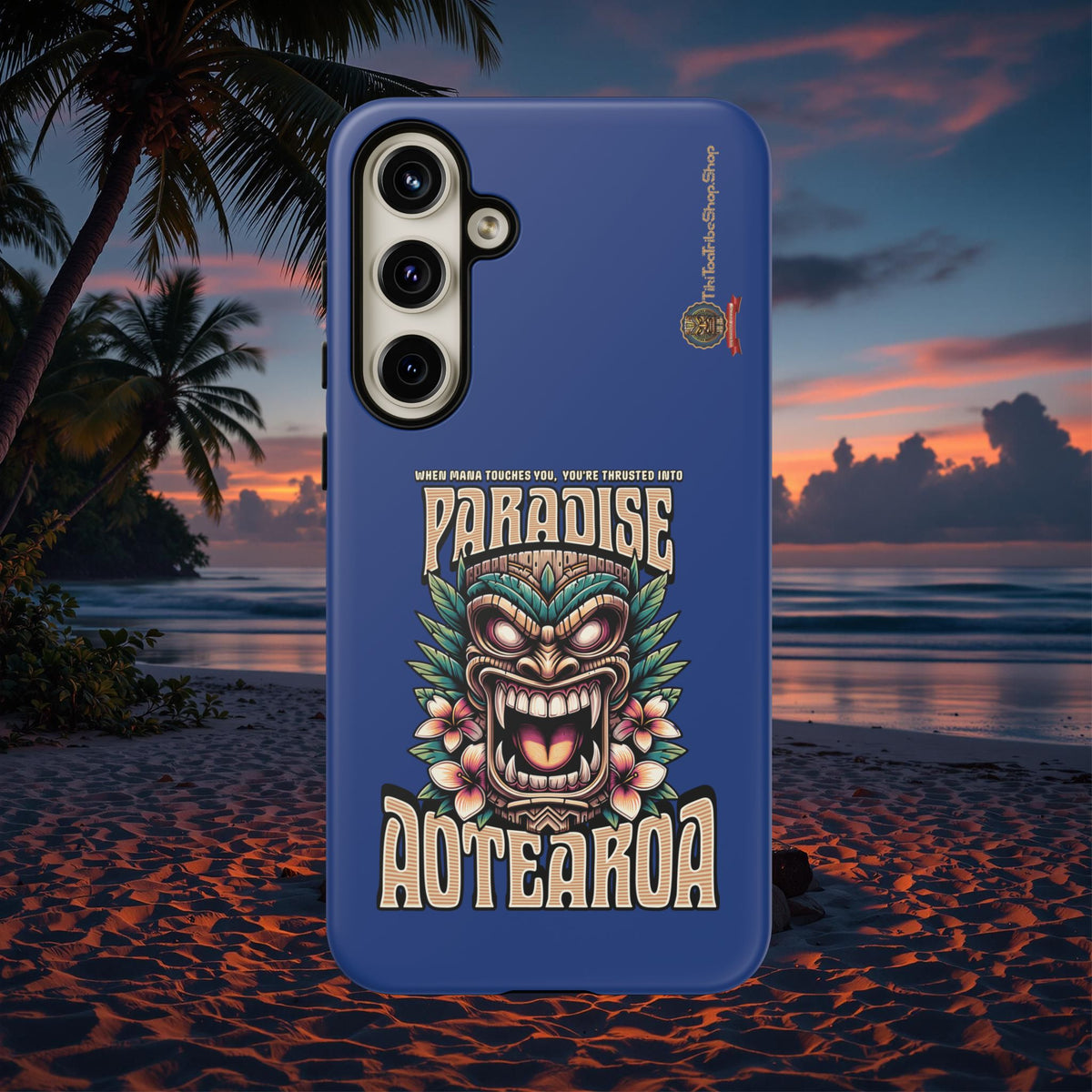 Aotearoa – Coque Antichoc Tiki Maori & Mana Ancestral