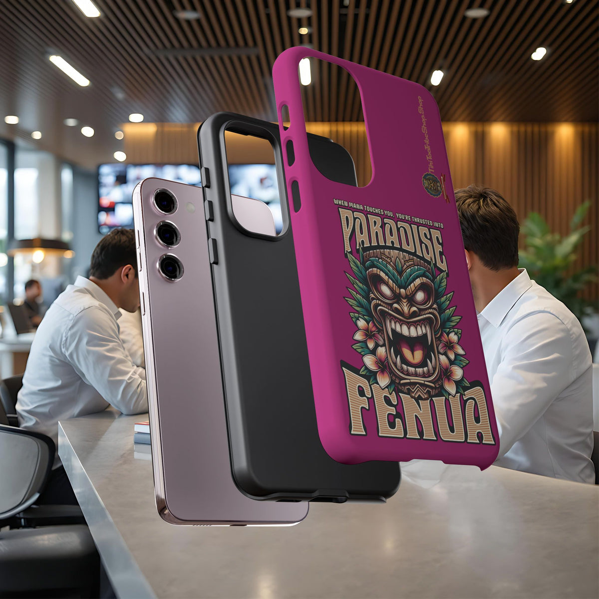 Fenua Guardian – Coque Antichoc Art Polynésien