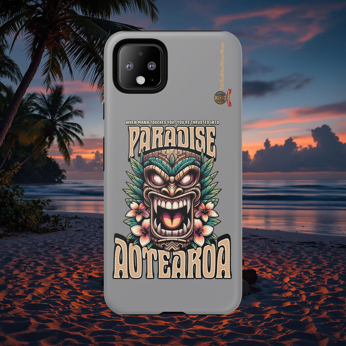 Aotearoa – Coque Antichoc Tiki Maori & Mana Ancestral