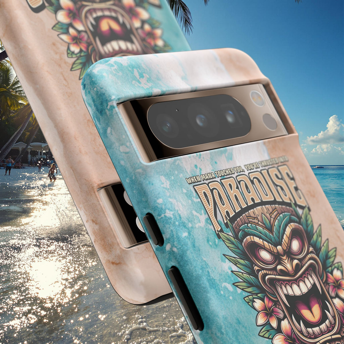 Aotearoa – Coque Antichoc Tiki Maori & Mana Ancestral