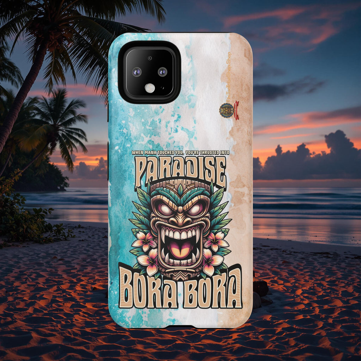 Bora Bora – Coque Antichoc Premium Tiki Élégance