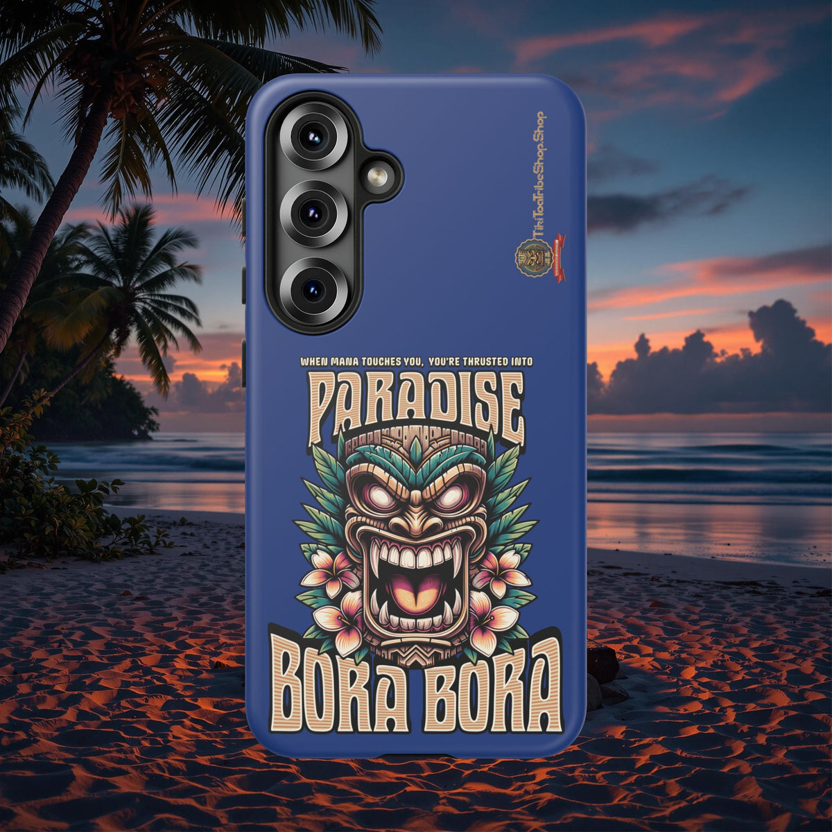 Bora Bora – Coque Antichoc Premium Tiki Élégance