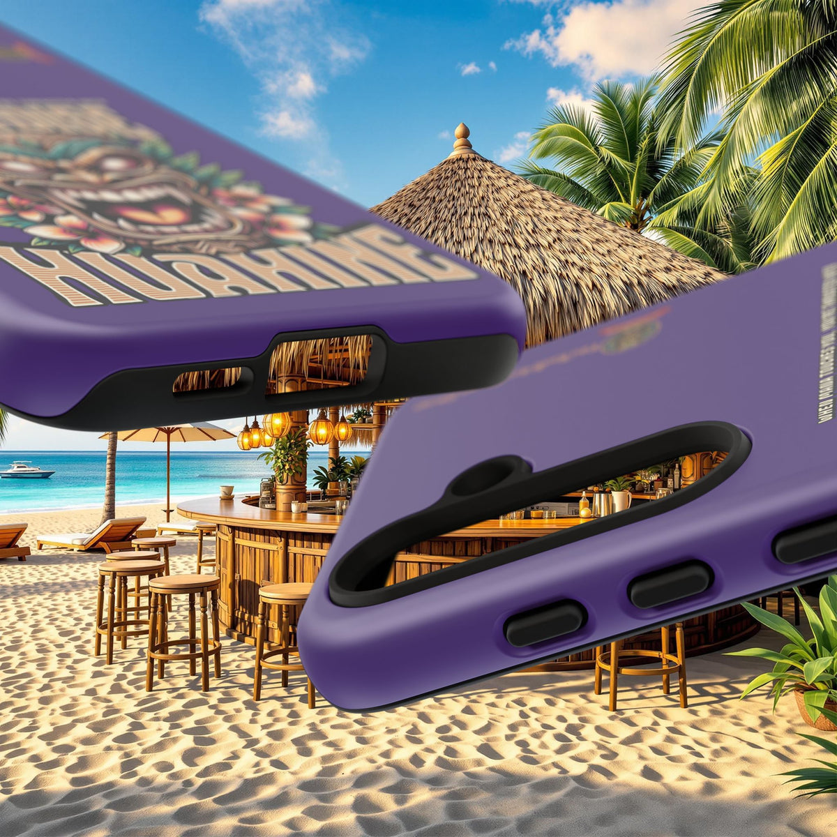 Huahine – Coque Antichoc Premium Tiki Fenua