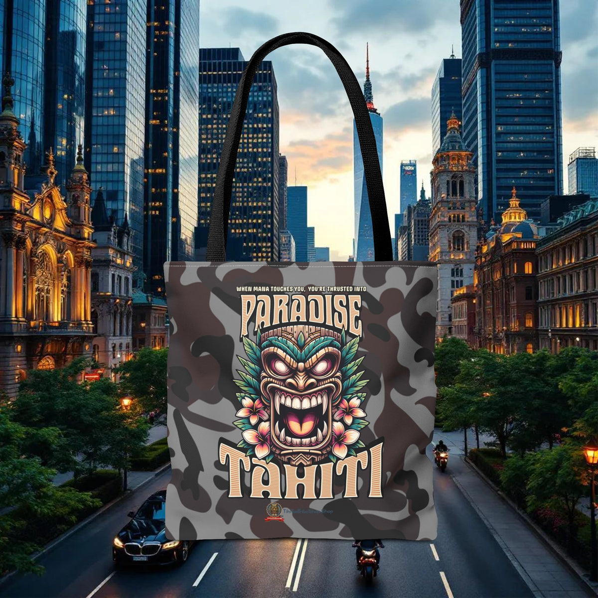 Tote Bag - 'Paradise Tahiti'