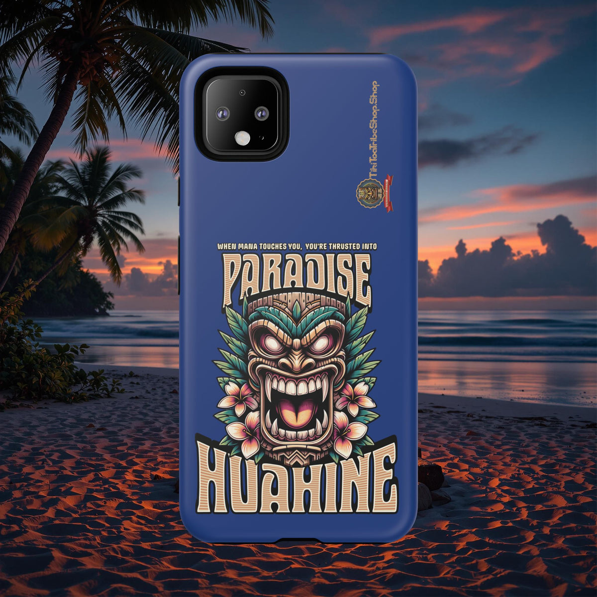 Huahine – Coque Antichoc Premium Tiki Fenua