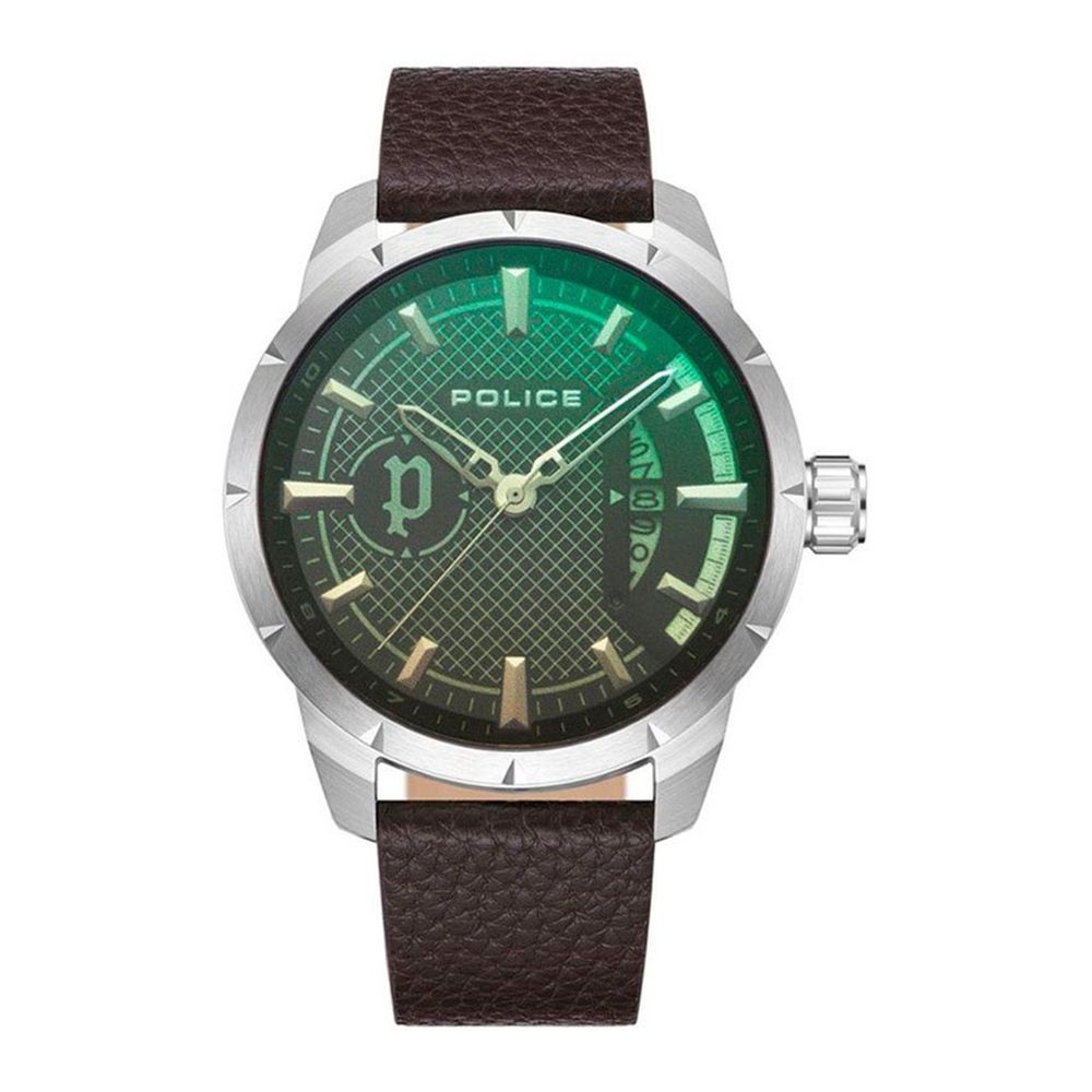 POLICE NEIST: Men's Quartz Watch 45mm with Date - Elegance and Functionality