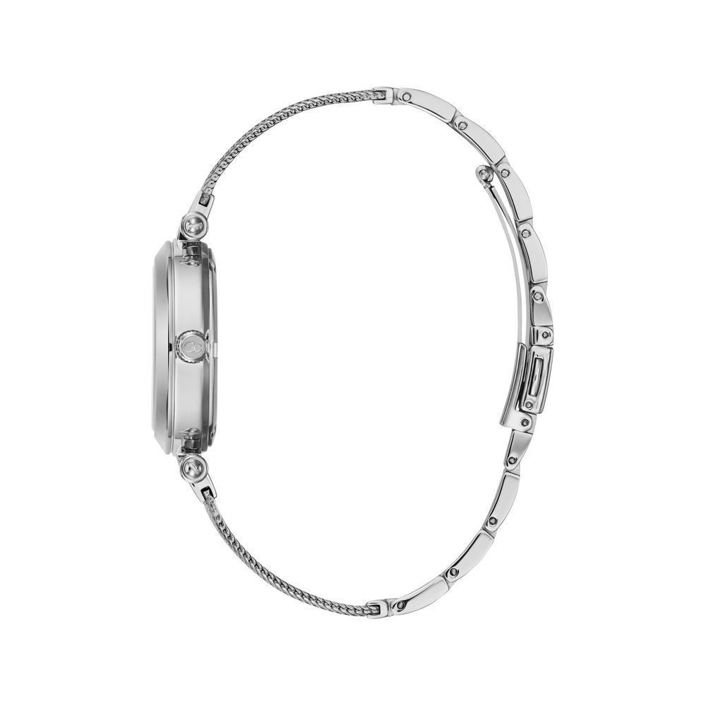 GC GUESS COLLECTION Women's Watch - Silver Stainless Steel with Silver Dial