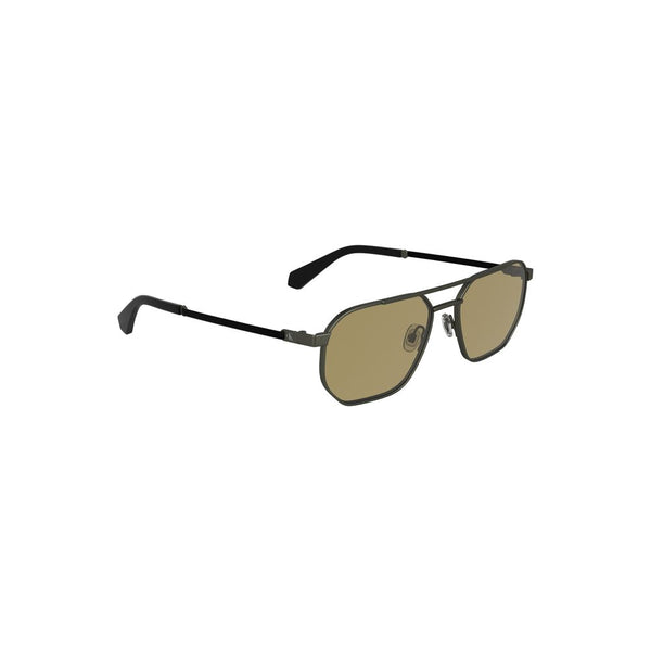 CALVIN KLEIN, Bronze Metal Sunglasses for Men