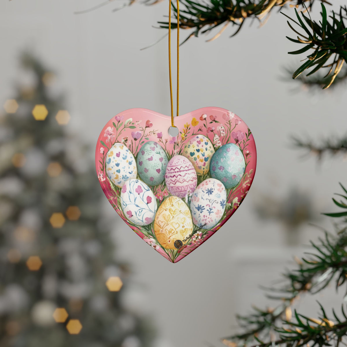 Ornements de Pâques en Céramique