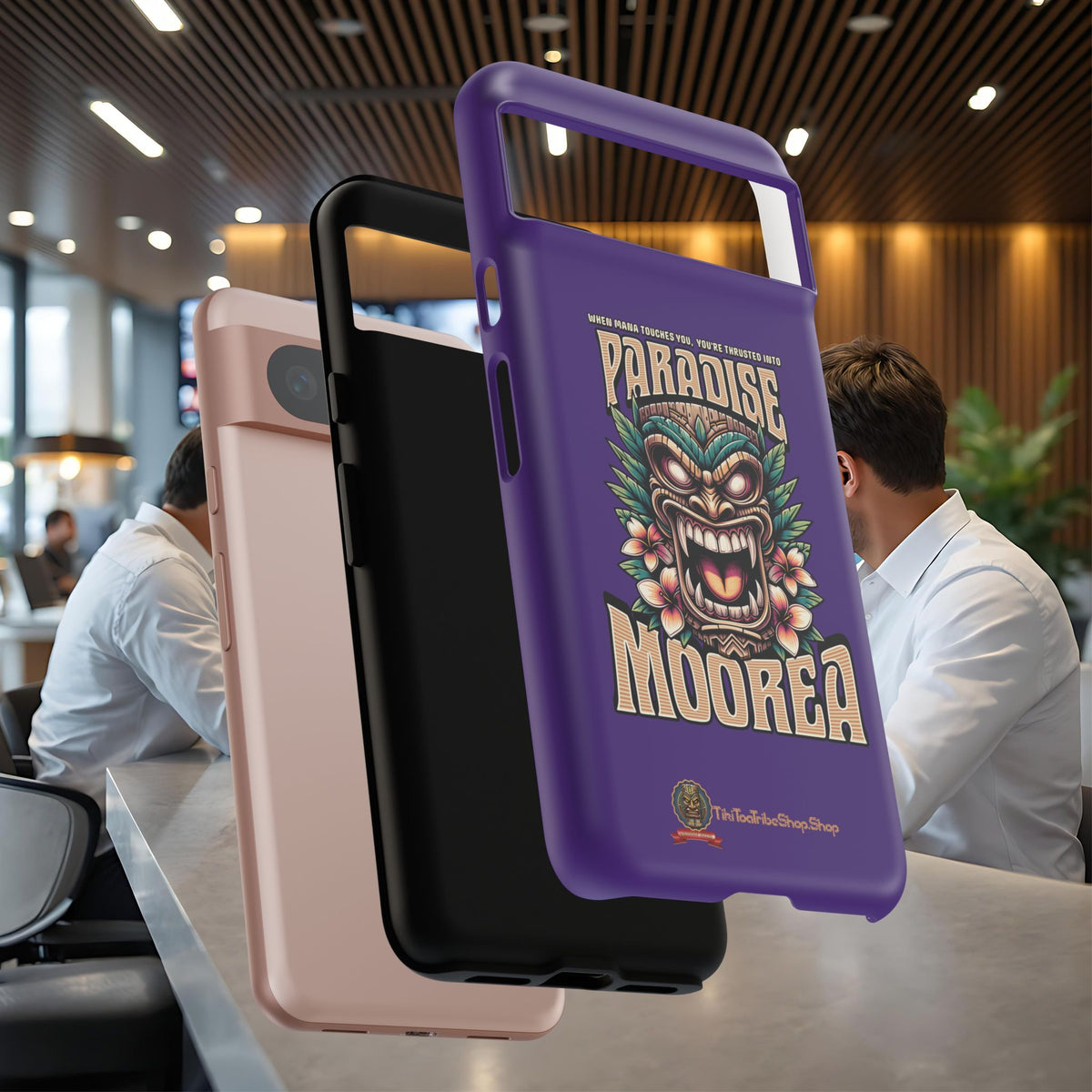 Moorea – Coque Antichoc Premium Tiki Fenua