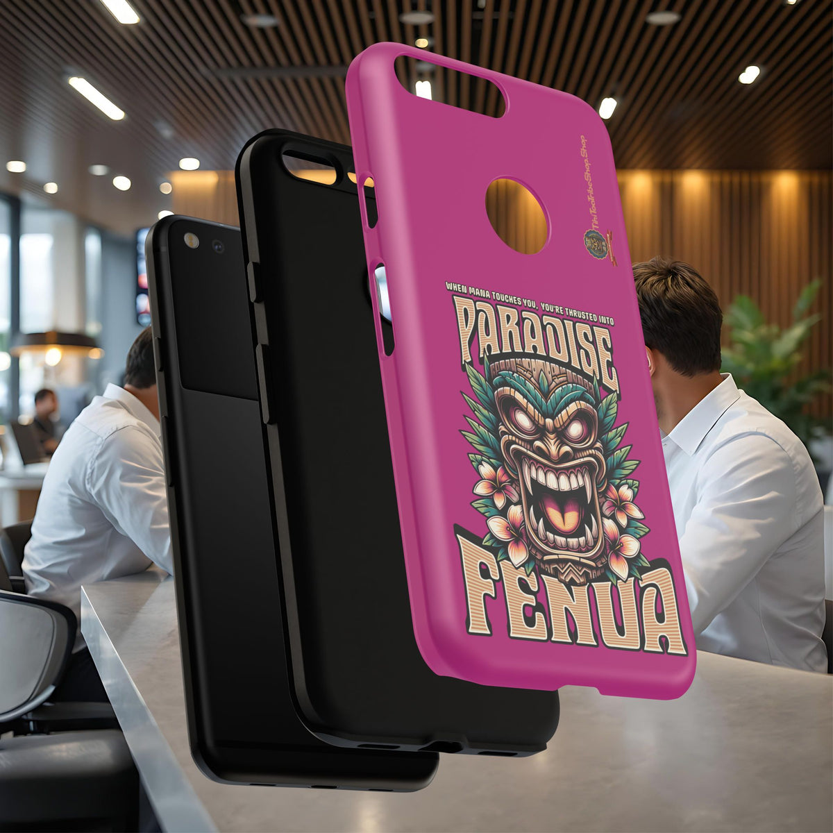 Fenua Guardian – Coque Antichoc Art Polynésien
