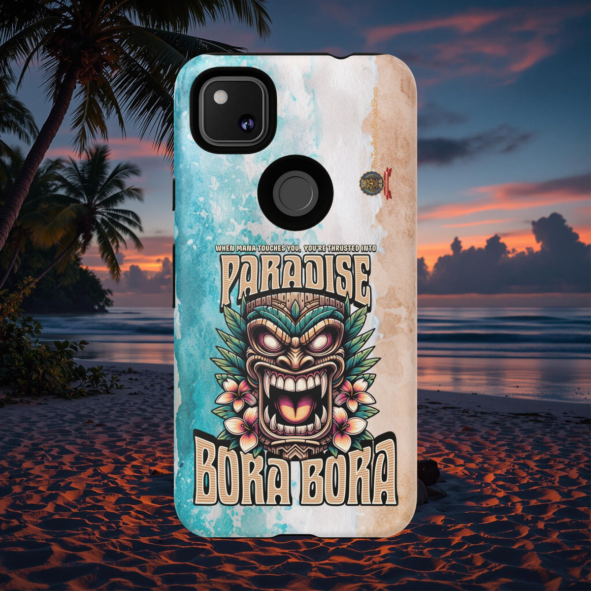 Bora Bora – Coque Antichoc Premium Tiki Élégance