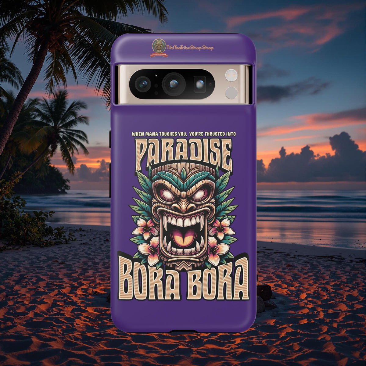 Bora Bora – Coque Antichoc Premium Tiki Élégance