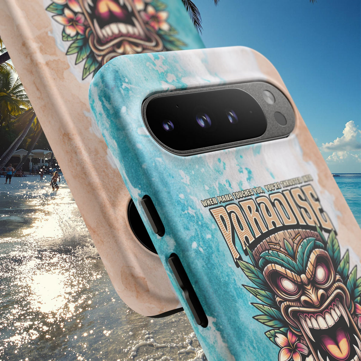 Ra’iatea – Coque Tiki Tribal de Protection Premium