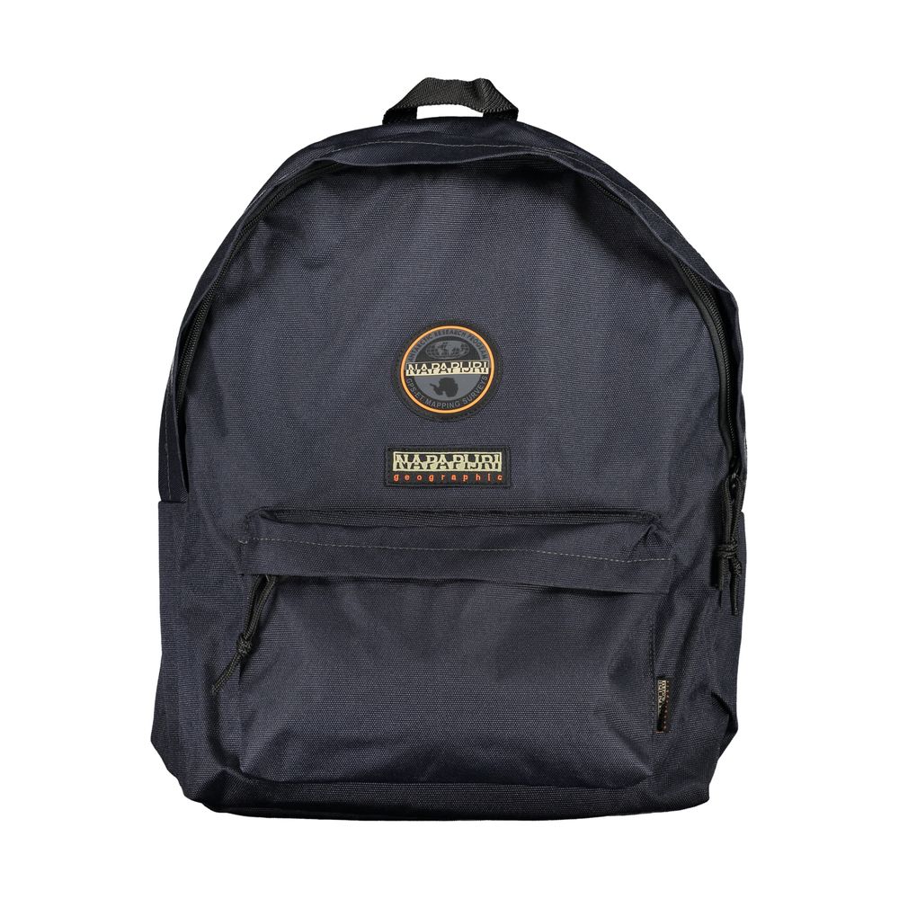 NAPAPIJRI - Backpack in blue: a functional accessory for all seasons.