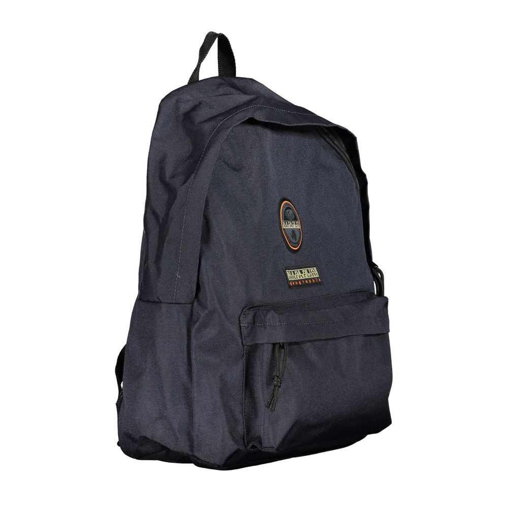 NAPAPIJRI - Backpack in blue: a functional accessory for all seasons.