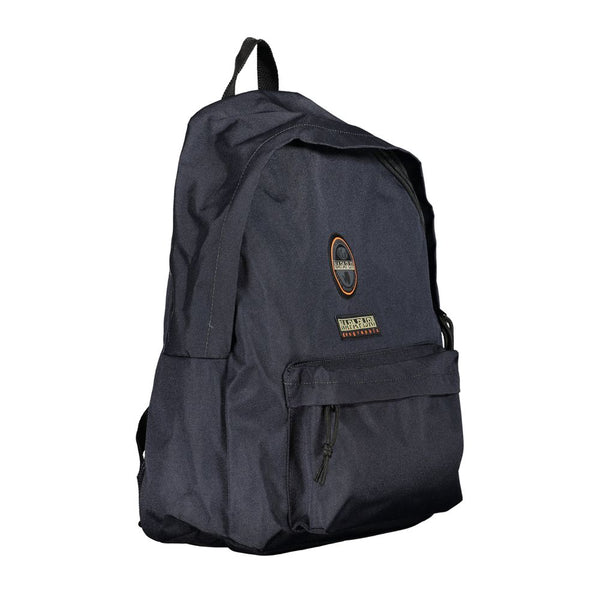 NAPAPIJRI - Backpack in blue: a functional accessory for all seasons.