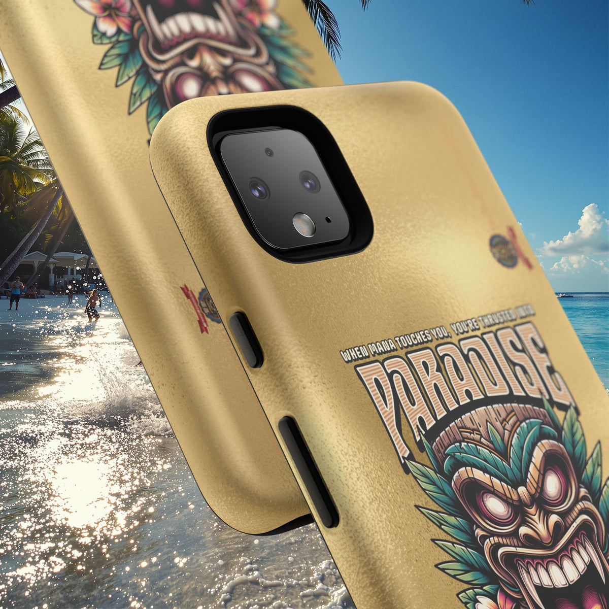 Tahiti – Coque Antichoc Premium Tiki Royal