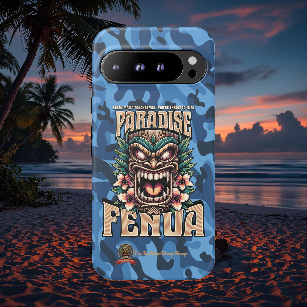 Fenua Guardian – Coque Antichoc Art Polynésien
