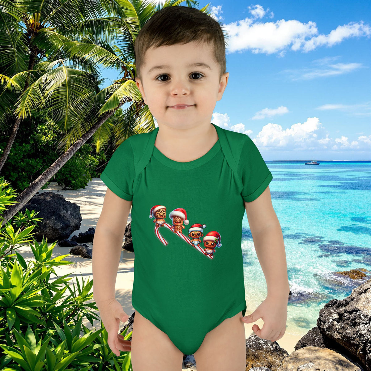 Christmas Mini Tikis, Maxi Joy: Playful Tikis