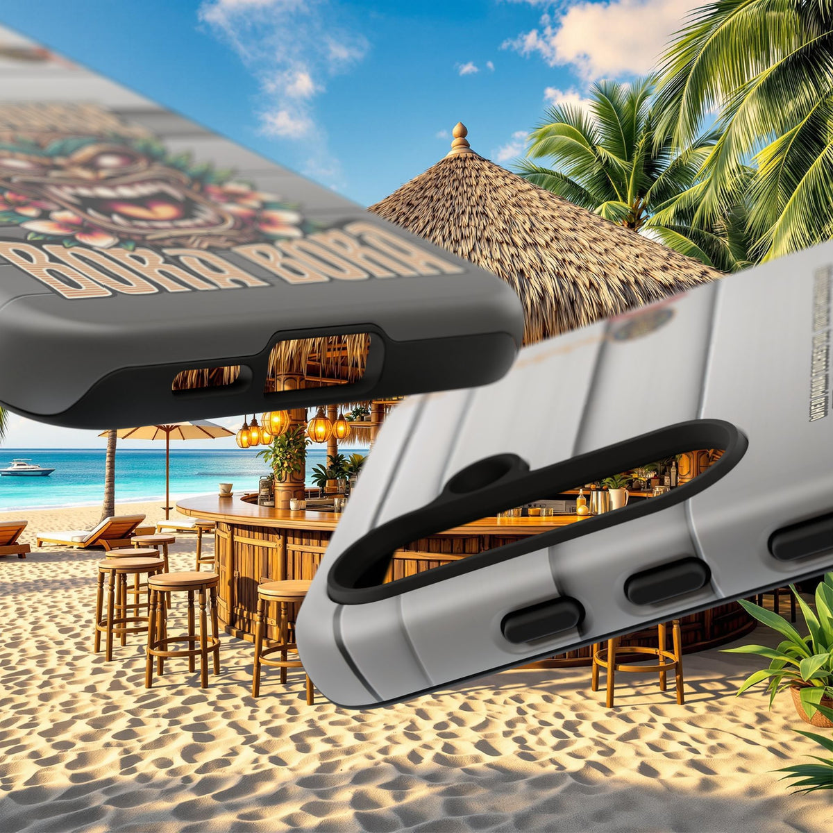 Bora Bora – Coque Antichoc Premium Tiki Élégance