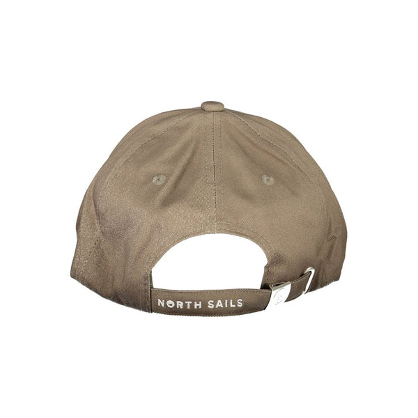 NORTH SAILS : Casquette en Coton Vert Kaki - Visière Ajustable et Broderie Logo
