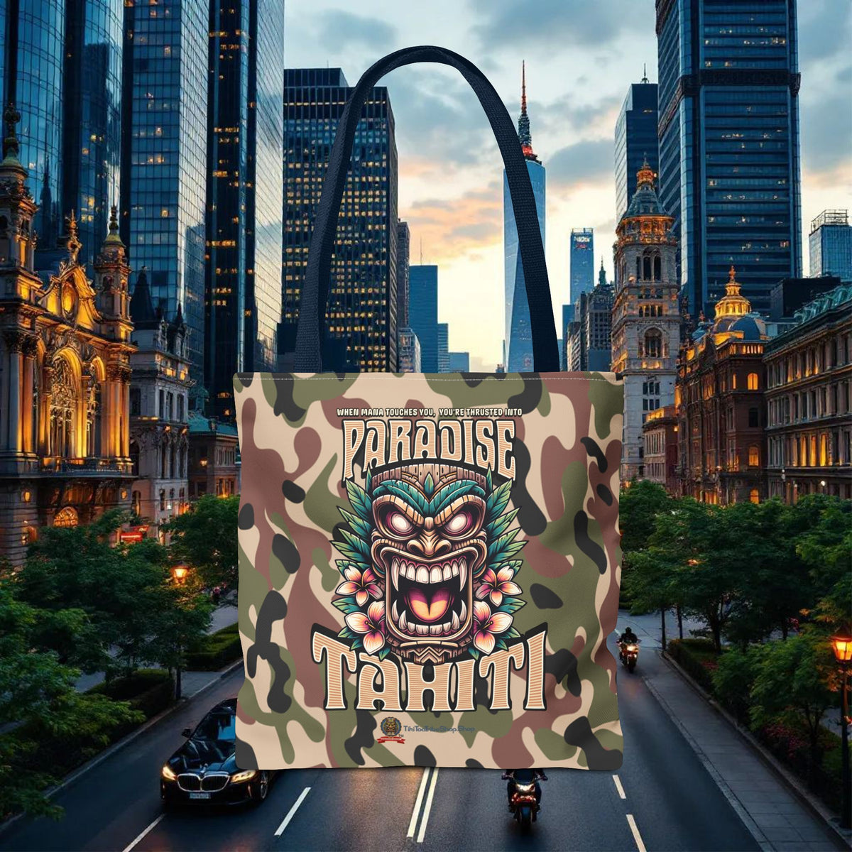 Tote Bag - 'Paradise Tahiti'