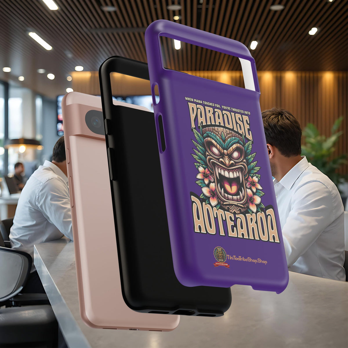 Aotearoa – Tiki Maori &amp; Ancestral Mana Shockproof Case