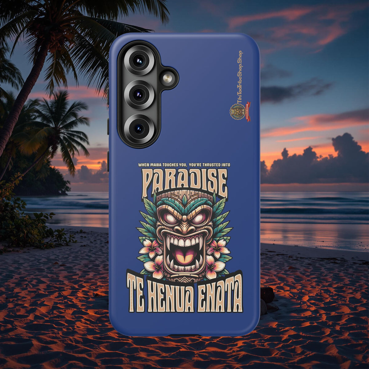Te Henua Enata – Coque Antichoc Tiki Ancestral & Puissant