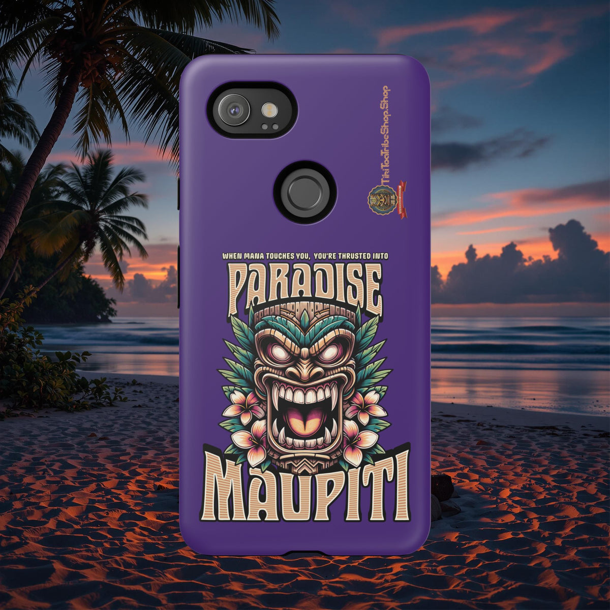 Maupiti Spirit – Coque Tiki Sauvage & Tropicale