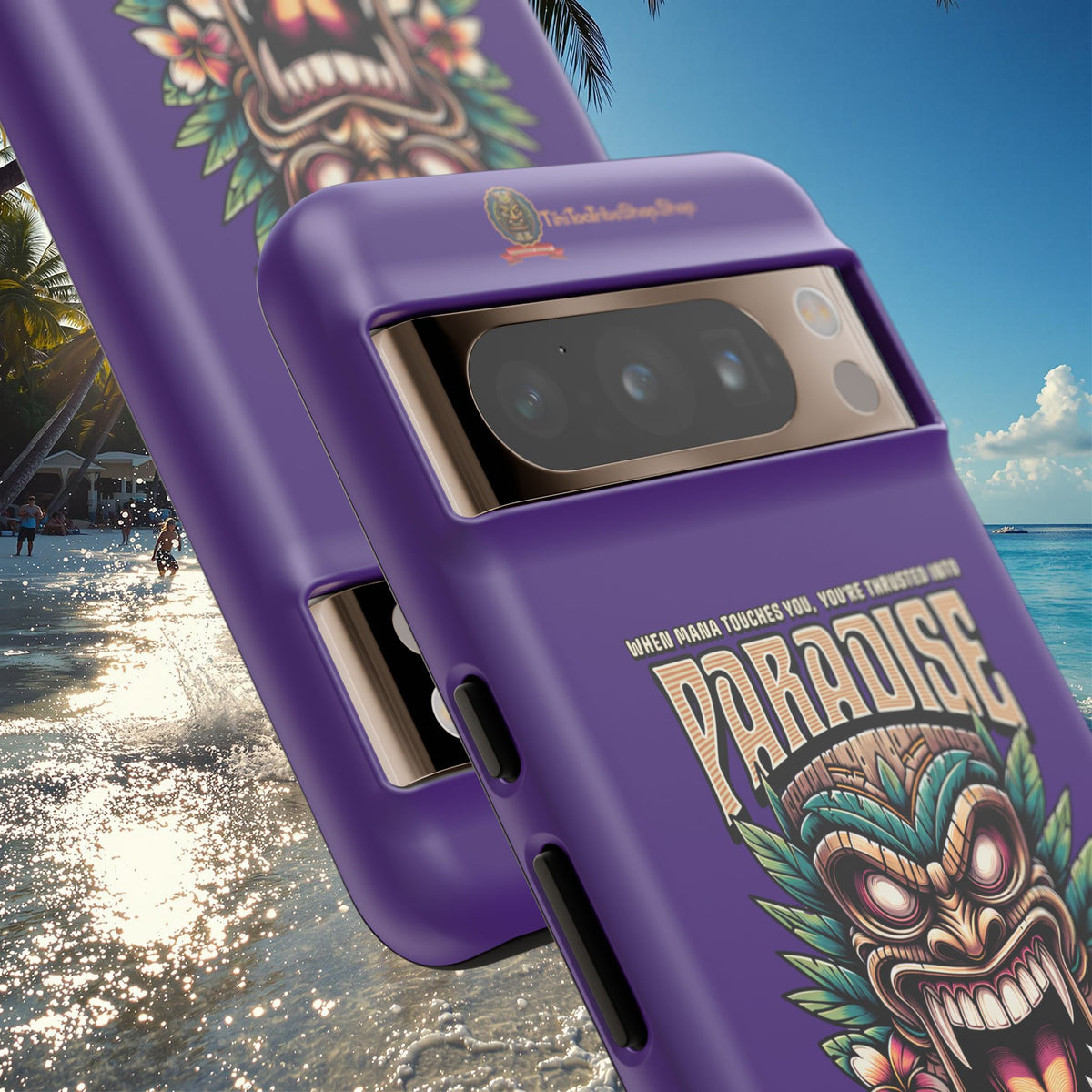 Tahiti – Coque Antichoc Premium Tiki Royal