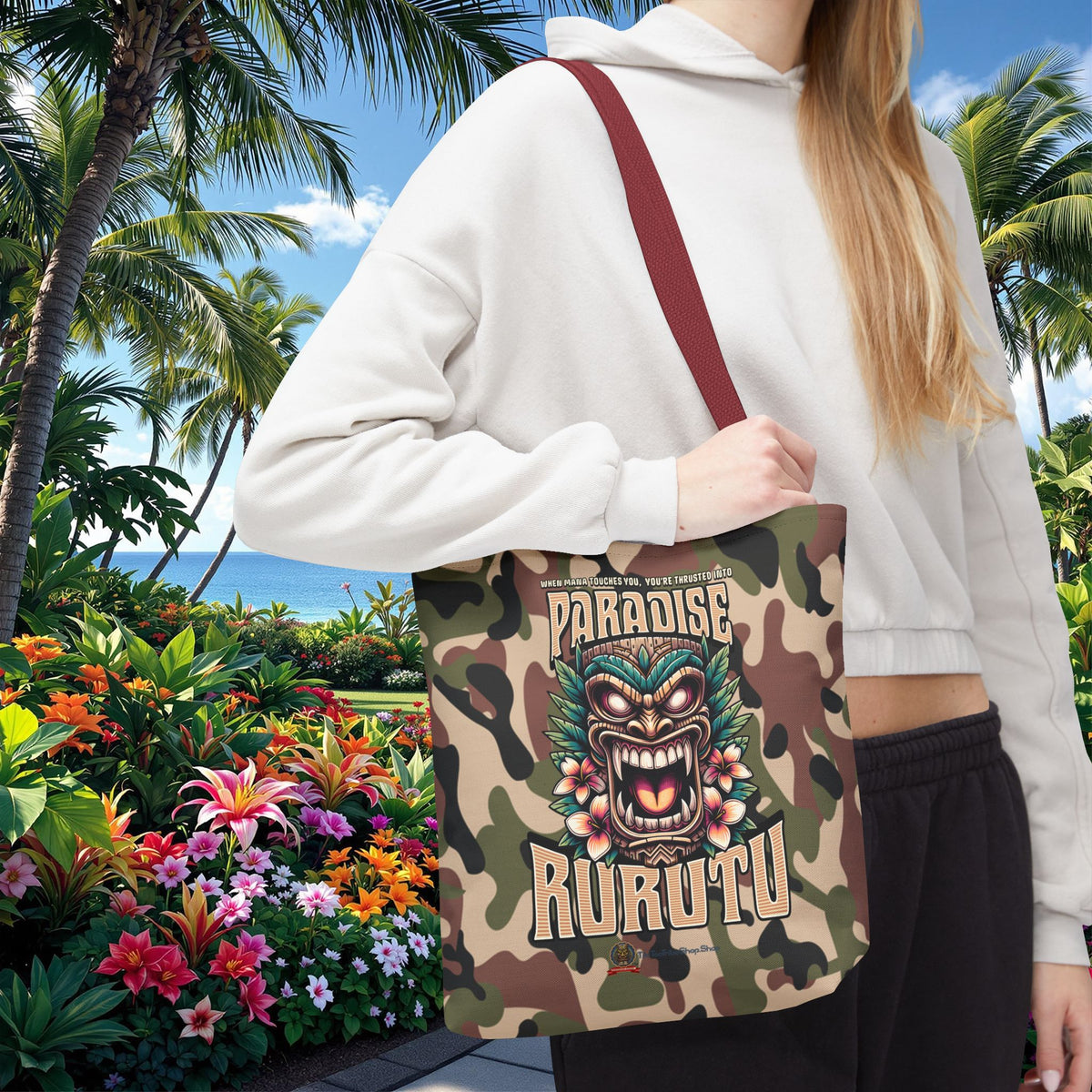Tote Bag - 'Paradise Rurutu'