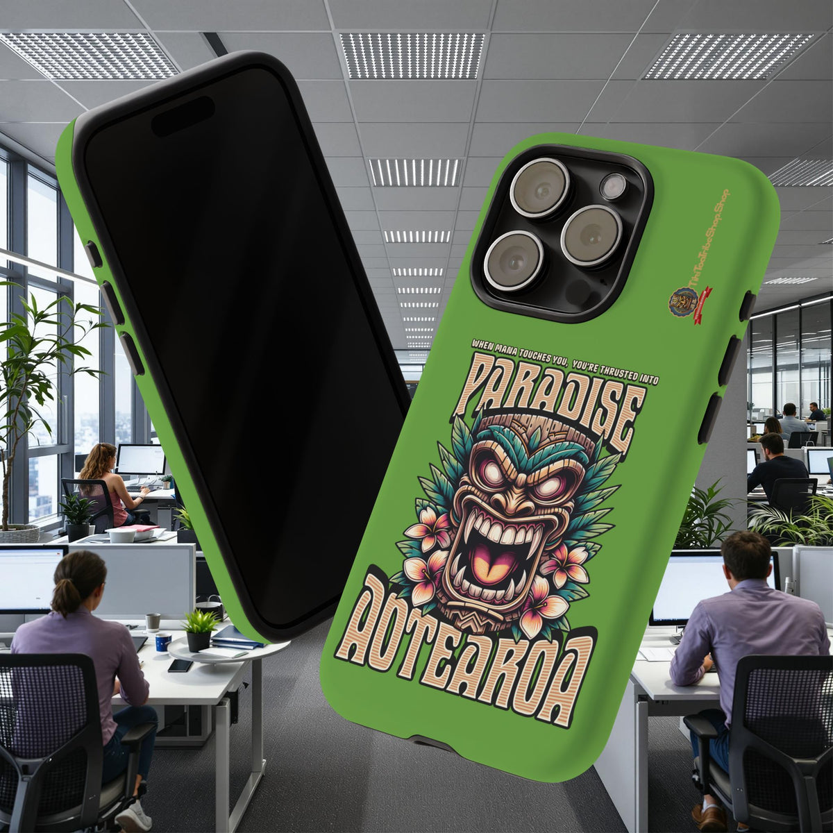 Aotearoa Raw Energy Premium Shockproof Case 🔥