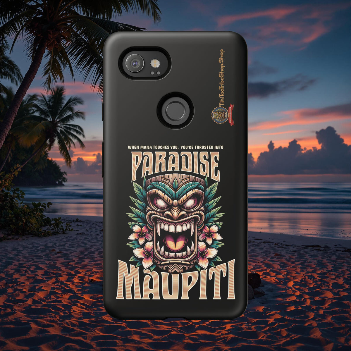Maupiti Spirit – Coque Tiki Sauvage & Tropicale