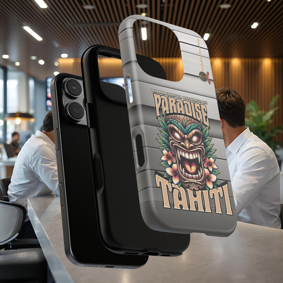 Tahiti – Coque Antichoc Premium Tiki Royal
