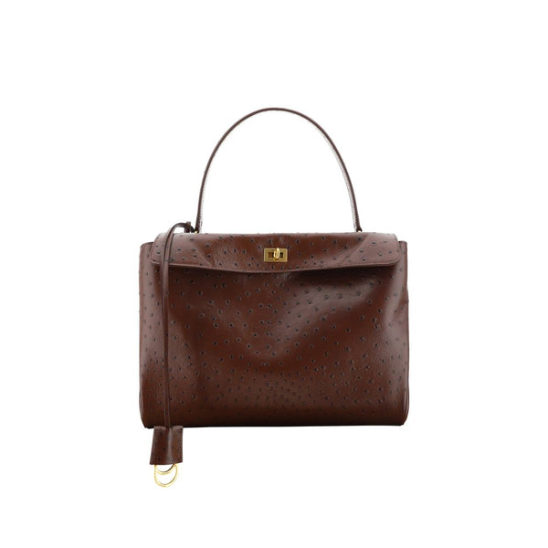 BALENCIAGA Sac Rodeo en Cuir d'Autruche - L'Accessoire d'exception