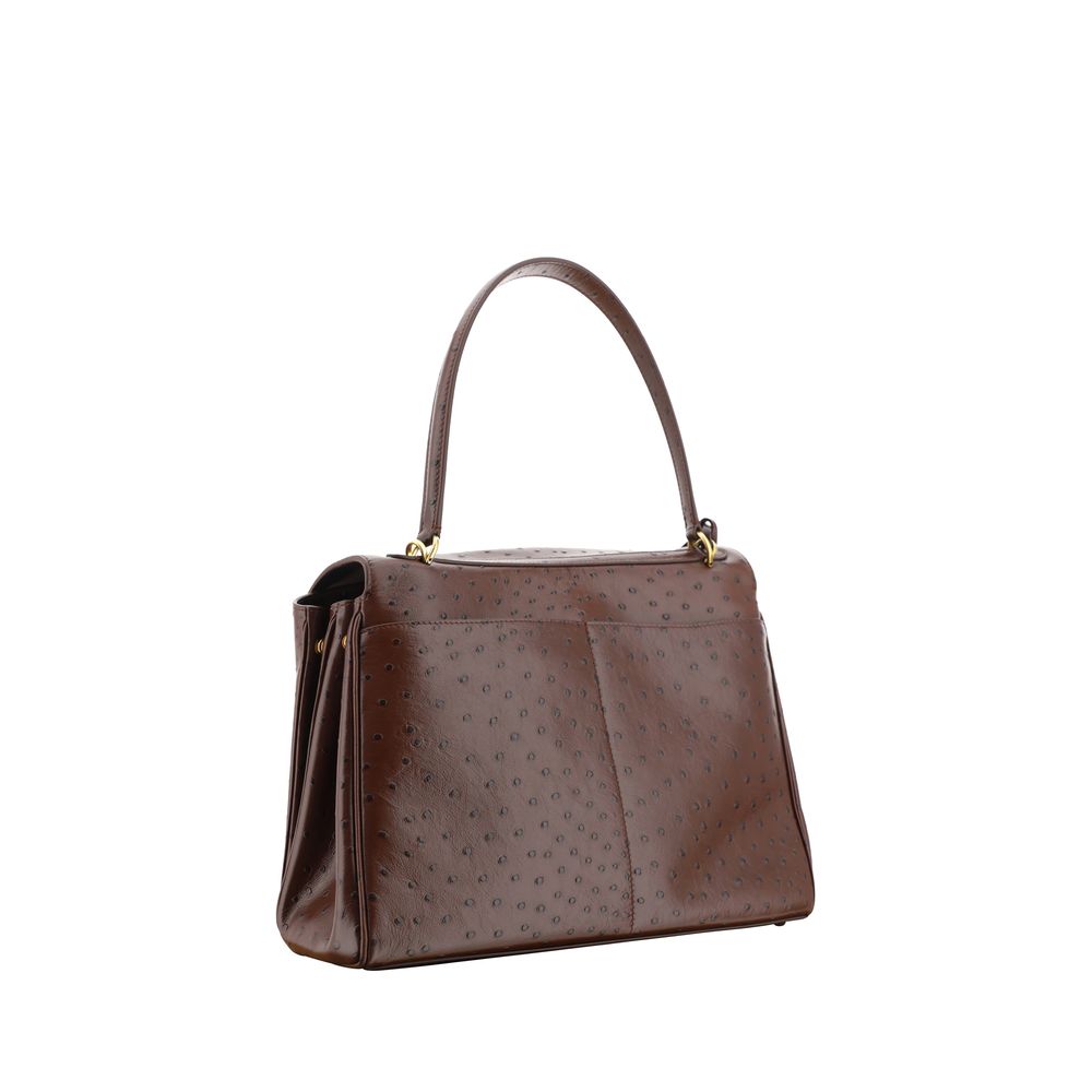 BALENCIAGA Sac Rodeo en Cuir d'Autruche - L'Accessoire d'exception