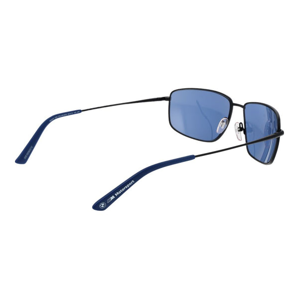 BMW MOTORSPORT, Metal Sunglasses with Blue Lenses