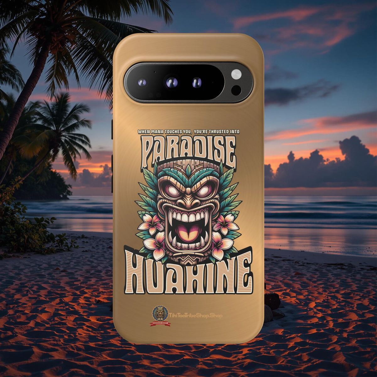 Huahine – Coque Antichoc Premium Tiki Fenua