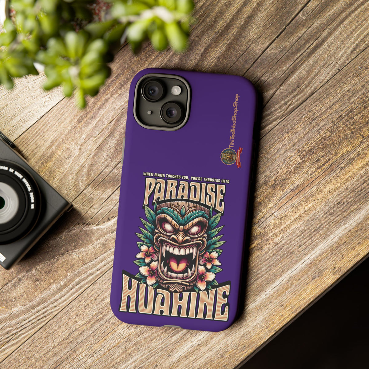 Huahine – Coque Antichoc Premium Tiki Fenua