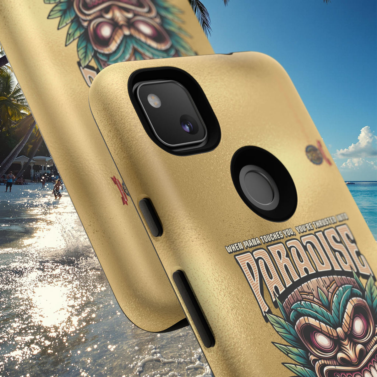 Tahiti – Coque Antichoc Premium Tiki Royal