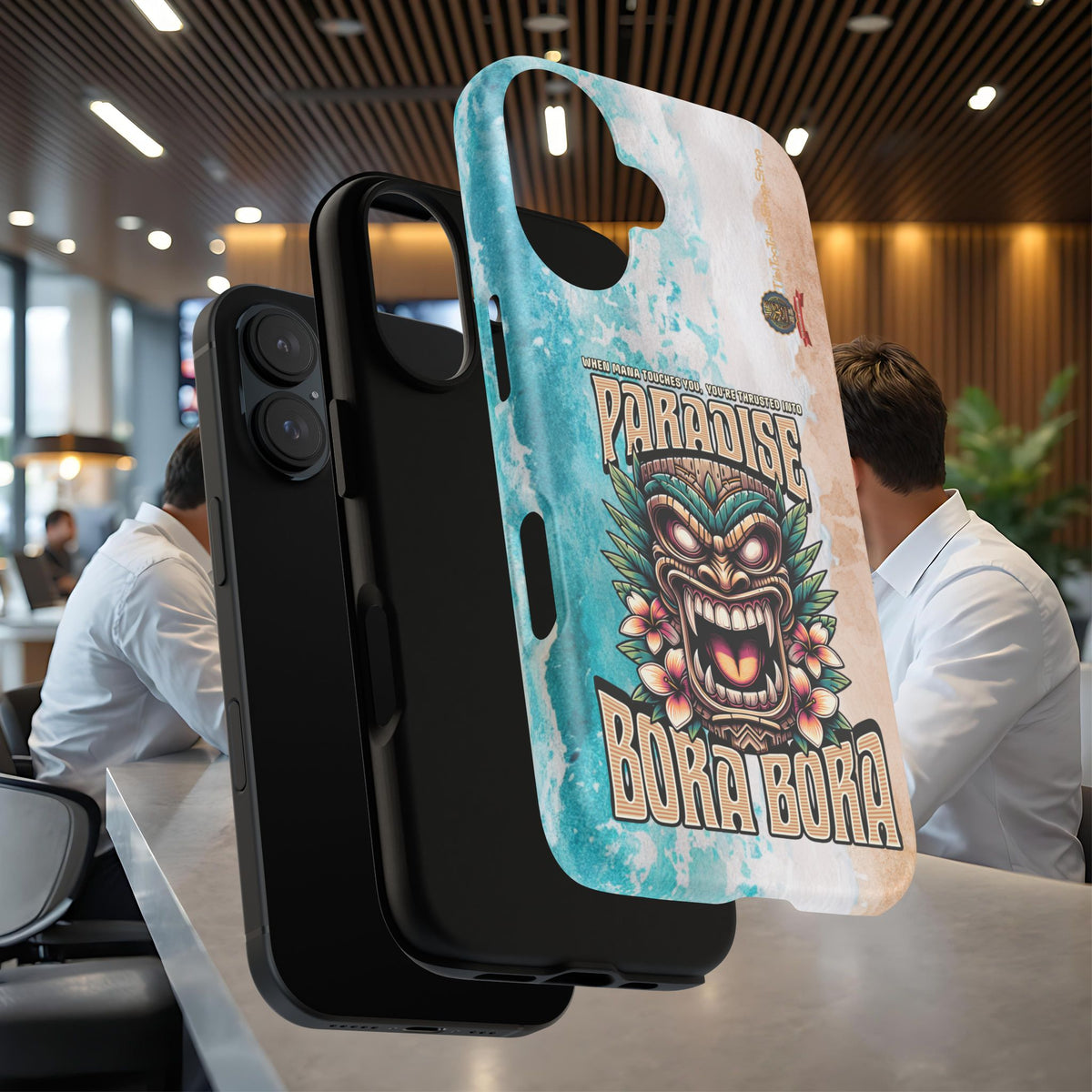 Bora Bora – Coque Antichoc Premium Tiki Élégance