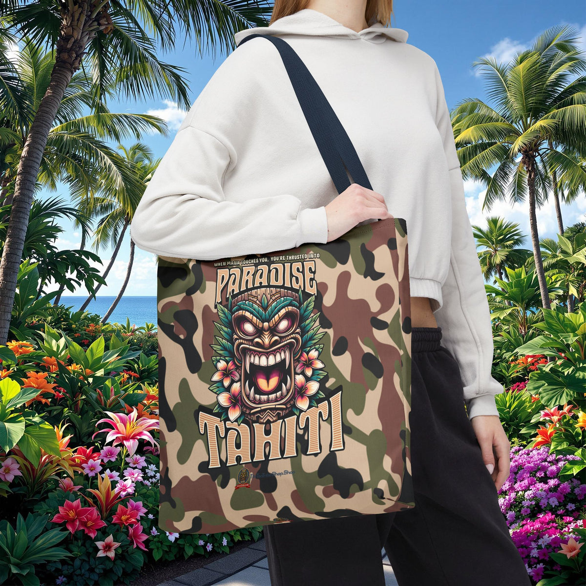 Tote Bag - 'Paradise Tahiti'