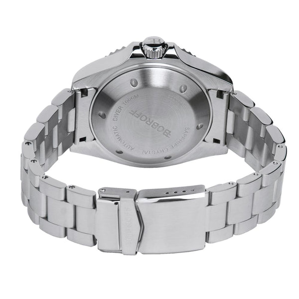 BOBROFF "Tabarca Professional Diver" Montre Plongée Automatique Grise 1000M - Hommes, Femmes.
