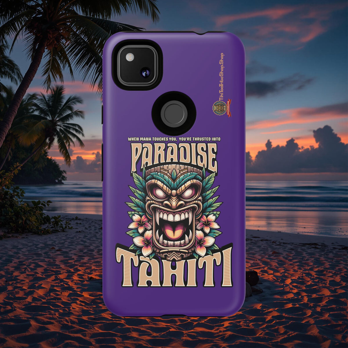Tahiti – Coque Antichoc Premium Tiki Royal